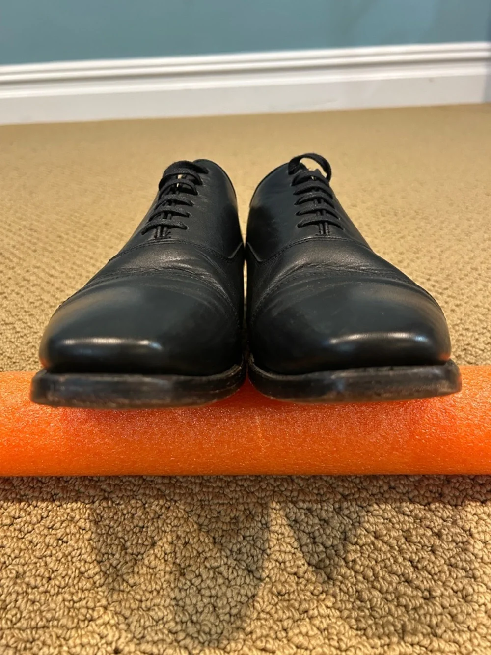 Thursday Boot Co. Men's Black Executive Cap Toe Dress Shoes size 11.5